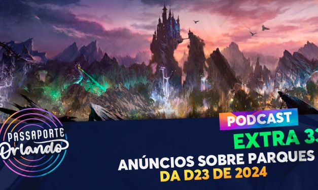 PODCAST EXTRA 33 – Anúncios sobre parques da D23 de 2024